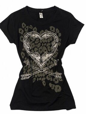 🖤 RARE Vintage Hybrid Cheetah Print Graphic Tee 🐆